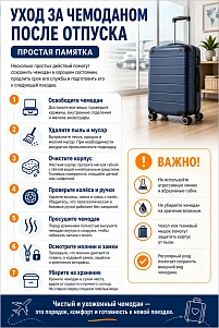 Уход за чемоданом после отпуска: простые правила хранения и обслуживания